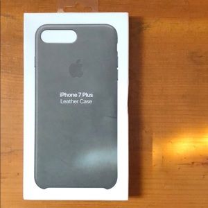 Apple iPhone 7 Plus & 8 Plus leather case
